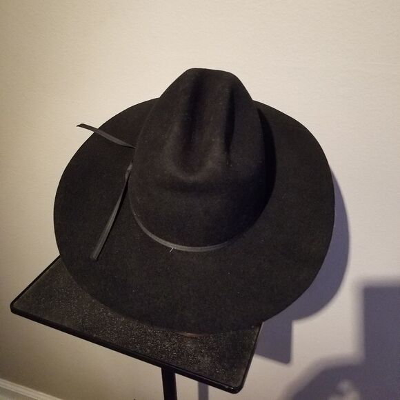 EXPRESS RIDERS COWBOY WESTERN HAT YOUTH LARGE USA MADE 100% WOOL - Picture 8 of 11